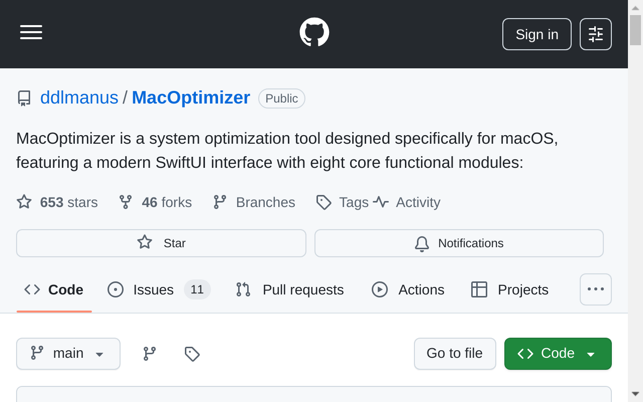 MacOptimizer:macOS系统优化与管理工具